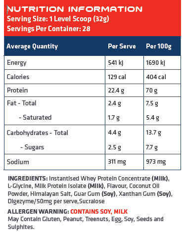 WHEY PROTEIN BLEND - PEANUT BRITTLE