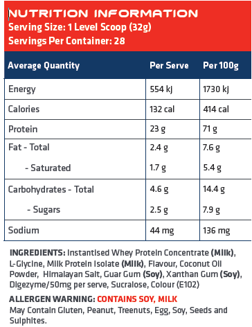 WHEY PROTEIN BLEND - SALTED CARAMEL